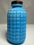 American Antique Atterbury Opaque Blue Waffle Pattern Sugar Shaker, c. 1880 For Sale - Image 3 of 10