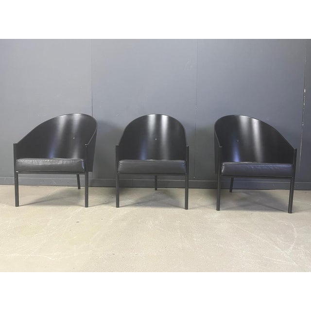 Vintage Pratfall Chairs by Philippe Starck for Driade, 1982, Set of 3 For Sale - Image 11 of 15