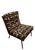 Armless Mid-Century Chairs Dim.: 21.5"W x 25"D x 29"H Origin: France Circa: 1950's Material: Wood frame, webbed back,...