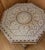 A highly decorative handmade Indian side table, finely crafted from Indian rosewood and extensively embellished with...
