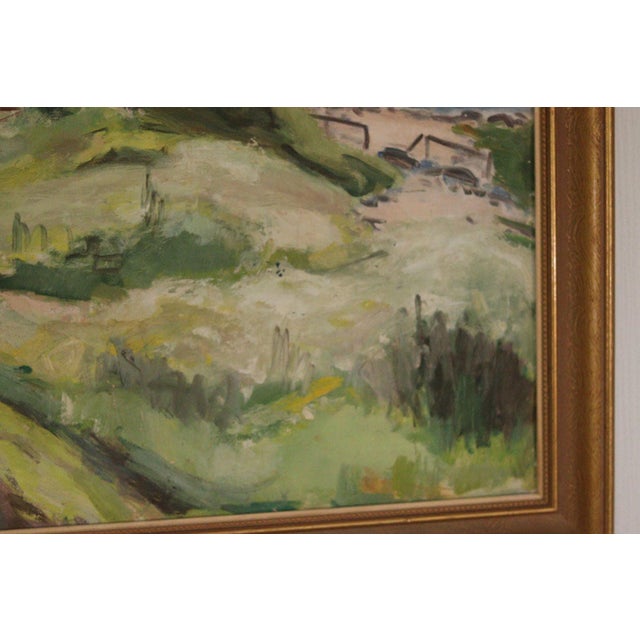 Carl Svanberg, Sea View, 1960s, Oil on Canvas, Framed For Sale - Image 6 of 17