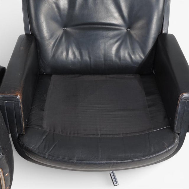 Leather Lounge Chair from Eugen Schmidt, 1960s For Sale - Image 14 of 18