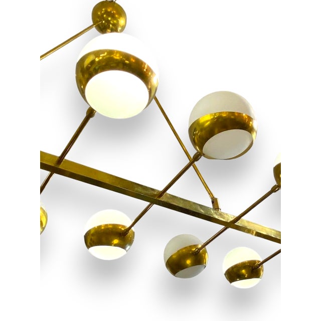 1970s Ceiling Lamp from Nido, Italy, 1970s For Sale - Image 5 of 6