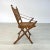 Folding Campaign Chair, 1960 For Sale - Image 4 of 12