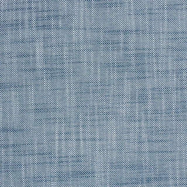 Contemporary SAMPLE - Schumacher Sasha Indoor/Outdoor Fabric In Navy For Sale - Image 3 of 3