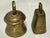 Indian Vintage Mid 20th Century Solid Brass Animal Bells- Set of 2 For Sale - Image 3 of 8
