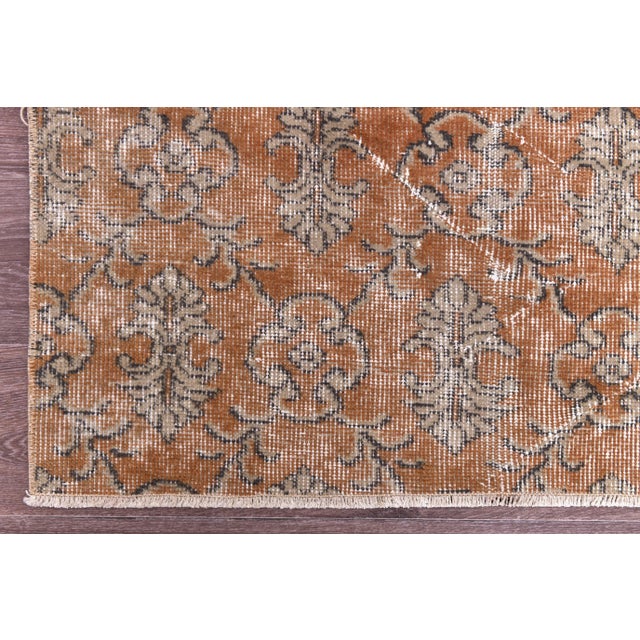 Textile Vintage Turkish Rug in Wool, 1960s For Sale - Image 7 of 12