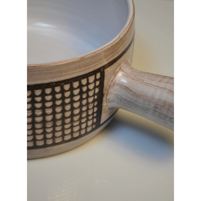 Ceramic Handled Ceramic Bowl by Émile Masson, France, 1960s For Sale - Image 7 of 11