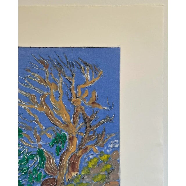 Vintage Ancient Bristlecone Pine Tree Original Monoprint For Sale In Reno/Lake Tahoe - Image 6 of 8
