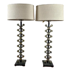 Industrial Lamps a Pair