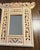 Vintage Hand-Carved Balinese Window Accent Wall Mirror For Sale - Image 11 of 11