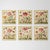# Set of 6 - 54" X 36" Gallery Wall Installation 'Insects and Flowers' Botanical Floral Prints, Unframed For Sale - Image 9 of 9