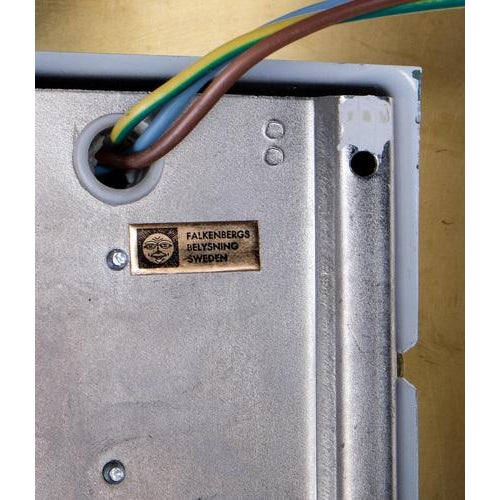 Swedish Brass Wall Lamps by Peter Celsing, 1960s For Sale - Image 10 of 12