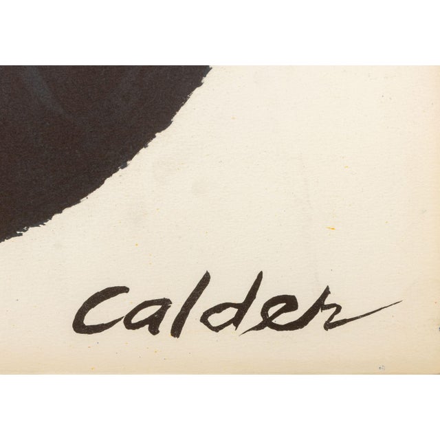 Paper Alexander Calder "Boomerang" Lithograph, 1974 For Sale - Image 7 of 10