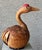 Wood Circa 1970 Lacquered Rattan Chinese Knob Goose Petite Storage Basket For Sale - Image 7 of 15