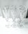 Mid-Century Modern Vintage Saint Louis ‘Tommy’ Crystal Champagne Flutes: Diamond Cut, Set of 6 For Sale - Image 3 of 4