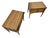 Lane Furniture Mid-Century Modern Lane Walnut & Rosewood Nightstands - Set of 2 For Sale - Image 4 of 10