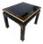 Vintage Jasper Cabinet Co. Black & Gold Chinoiserie Accent Side Table For Sale