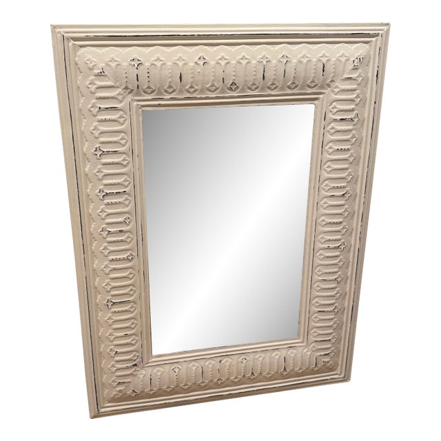 Distressed White Tin Mirror Paint in Annie Sloan Paint For Sale