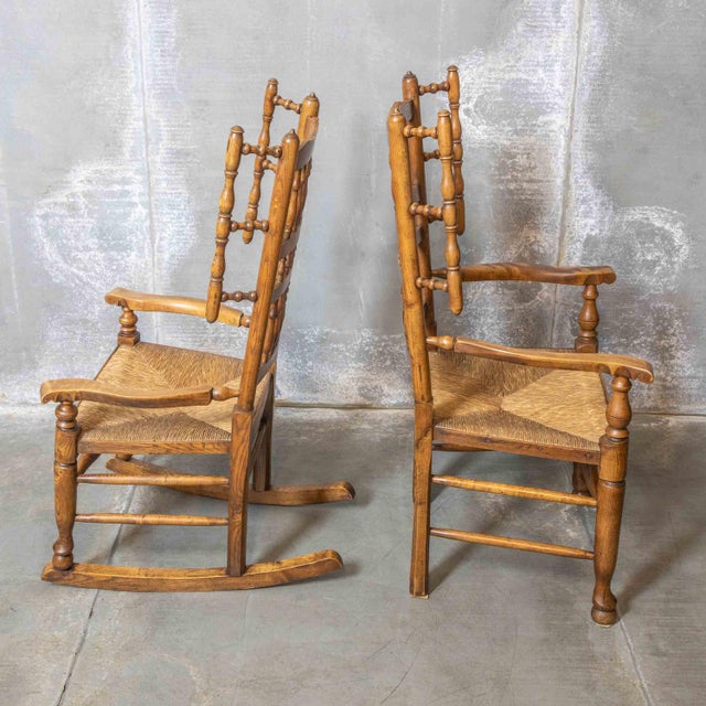 Brown Set of Victorian Chairs For Sale - Image 8 of 15