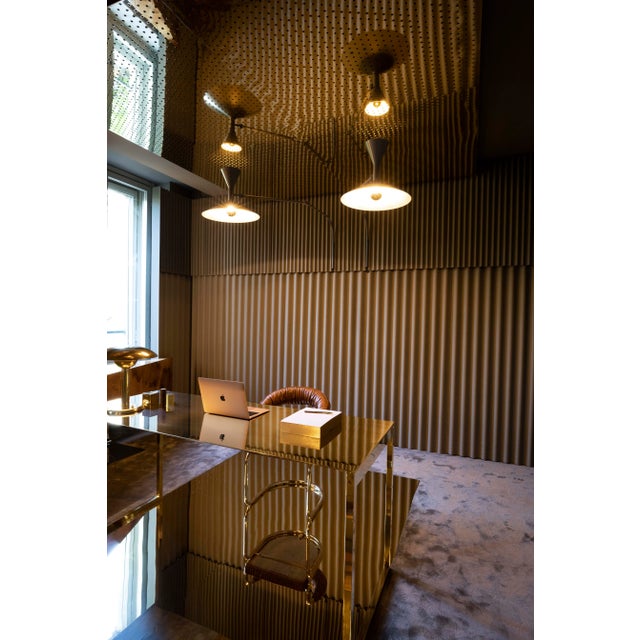 Le Corbusier 'Lampe De Marseille' Wall Lamp for Nemo in White For Sale - Image 11 of 13