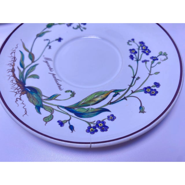 Off-white Vintage Villeroy & Boch Botanica Porcelain Tea Set- 8 Pieces For Sale - Image 8 of 10