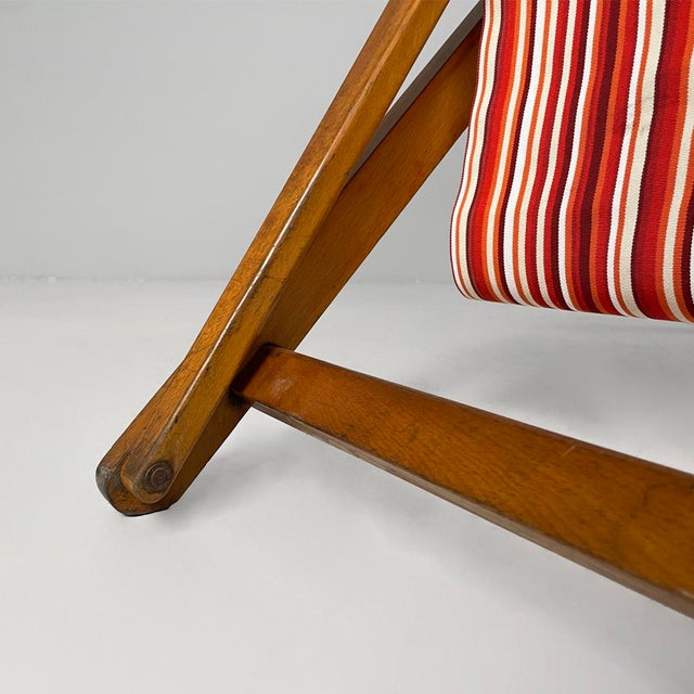 Italian Modern Capri Deck Chair from Fratelli Reguitti, 1960s For Sale - Image 15 of 17