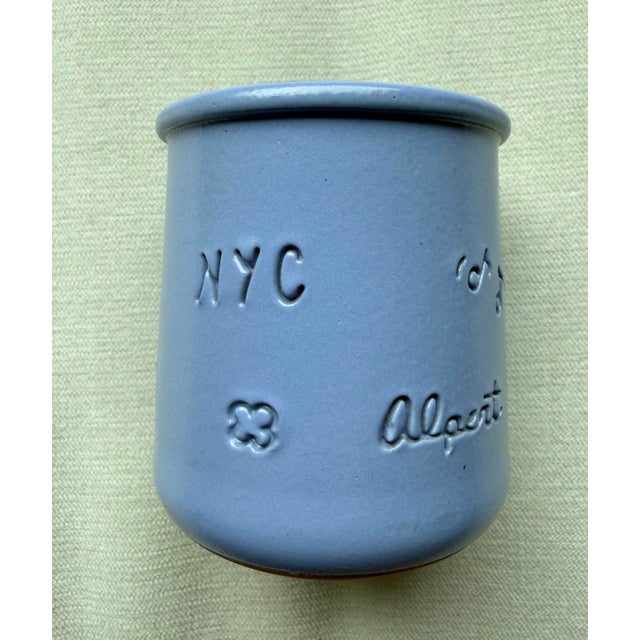 Contemporary Nyc Theme Alex Alpert Limited Edition La Fermiere Pot For Sale - Image 3 of 5