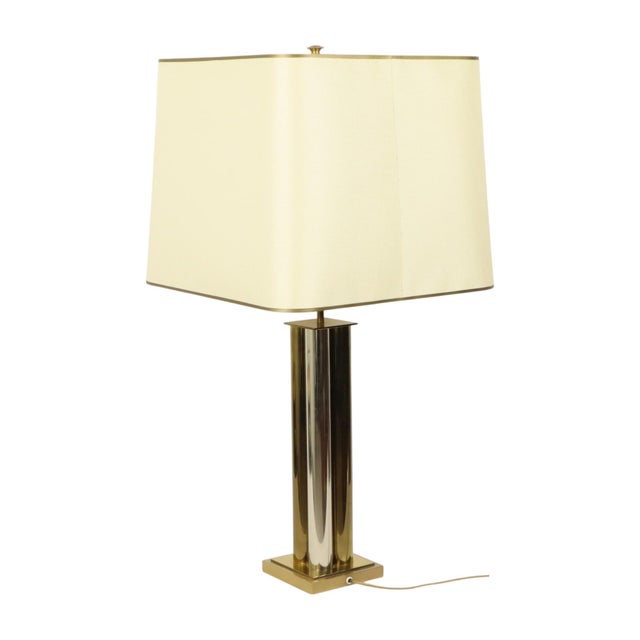 Hollywood Regency Table Lamp in Brass, 1960s For Sale - Image 6 of 18