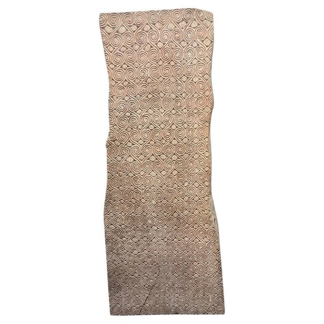 Wood 1960s Andrianna Shamaris Hand Carved Art Panel For Sale - Image 7 of 18