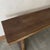 Small Bench in Raw Chestnut Wood For Sale - Image 3 of 6