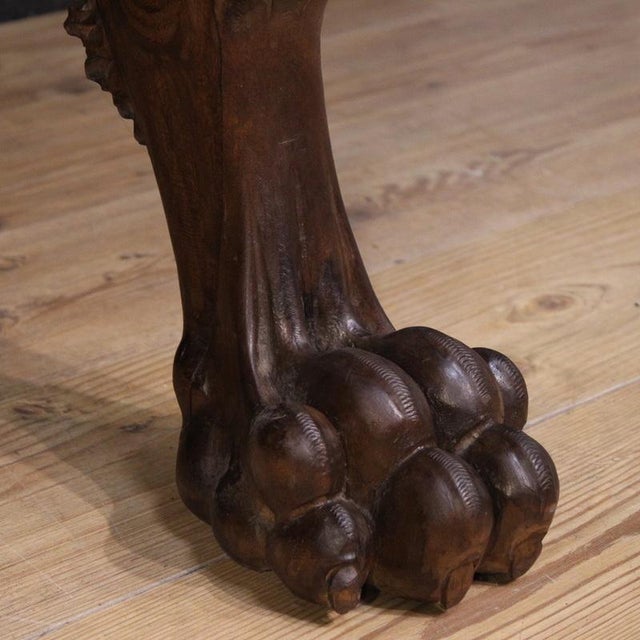 Vintage Tuscan Table in Wood, 1950 For Sale - Image 4 of 13