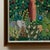 Textile Vintage Haitian Painting of a Jungle Scene With Animals For Sale - Image 7 of 11