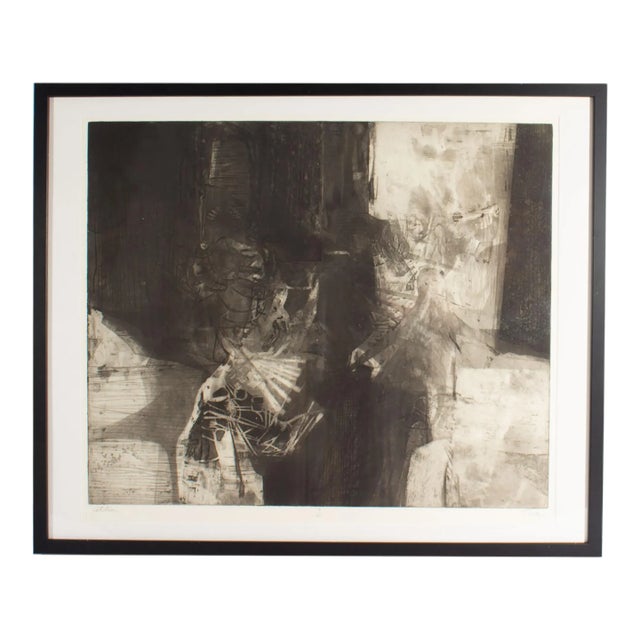 “Atelier” Aquatint Print by Walter Sorge For Sale