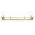 Vintage Brass English Georgian Style Fireplace Fender For Sale