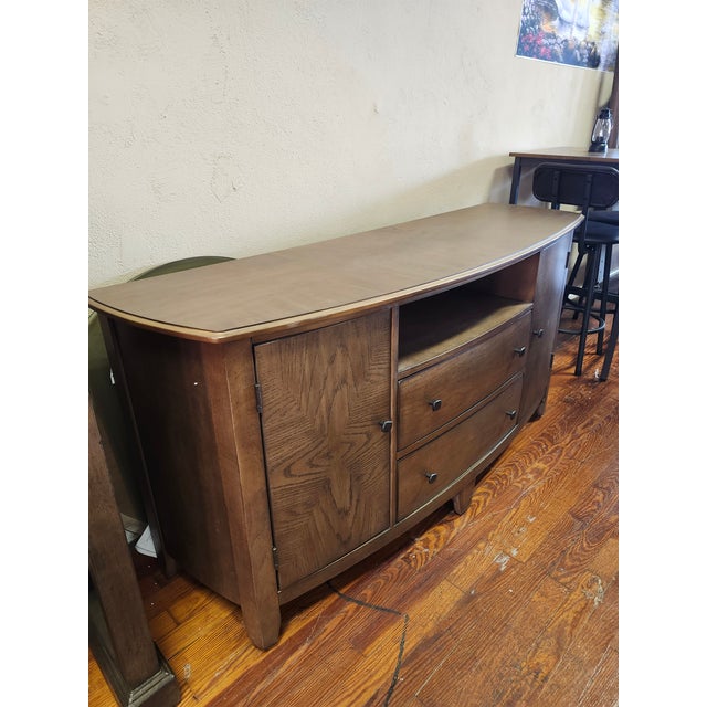 Hammary Primo III Collection Entertainment Console Tv Stand Media Cabinet Attributed For Sale - Image 17 of 17