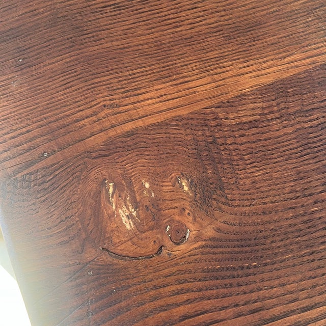 Open Oak Sideboard, 1930s-1950s For Sale - Image 15 of 18