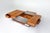 Wood Mid-Century Burl Wood and Metal Coffee Table attributed to Guido Faleschini, 1970s For Sale - Image 7 of 15
