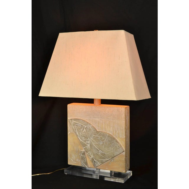 Large Organic Abstract Table Lamp Chairish