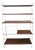 Mid-Century Modern Freestanding Swedish Bookcase, 1950s For Sale