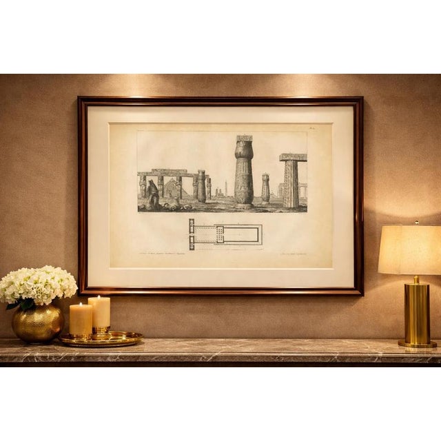 This finely engraved plate originates from Voyage dans la Basse et la Haute Égypte, published in Paris in 1802 by Didot...