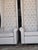 Hollywood Regency Unusually Tall Wingback Throne Chairs For Sale - Image 3 of 14