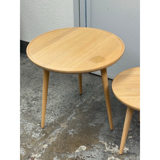 Space Copenhagen for Mater Two Piece Side Tables, Set of Two For Sale - Image 9 of 12