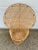 Wood Bohemian Wicker Emanuelle Peacock Chair For Sale - Image 7 of 13