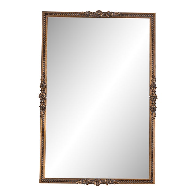 Dina Gold Wall Mirror Chairish