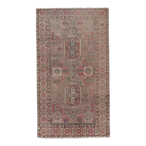 Caucasian Rug With Mid-Century Modern Style 4'6'' X 8'1''