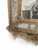 Venetian Murano Glass Wall Mirror with Floral Engraving and Amber Details, 1950 For Sale - Image 9 of 11