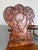 Vintage Brutalist Tyrolean Swiss Alpine Carved Pine Dining Chairs, Set of 4 For Sale In Tampa - Image 6 of 12