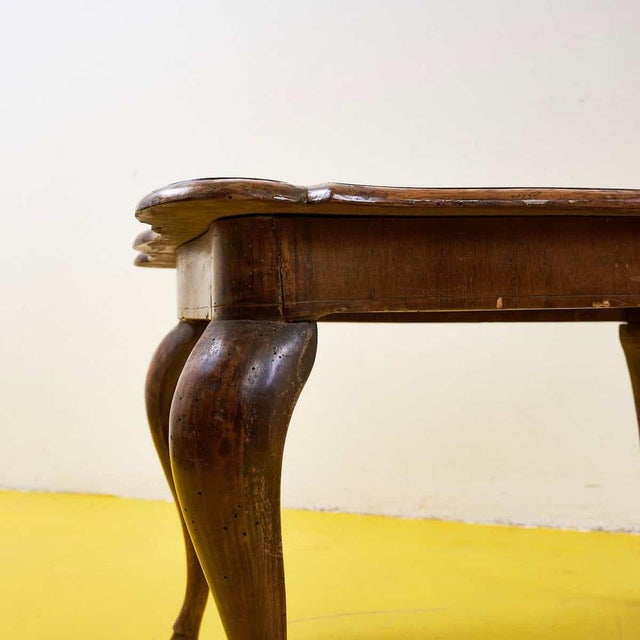 Vintage Wooden Coffee Table For Sale - Image 4 of 9