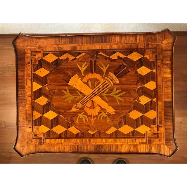 Wood Napoleon III Side Table, France, 1870s For Sale - Image 7 of 10